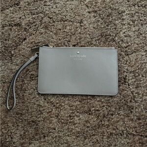 Kate Spade Tan Wristlet- Brand New
